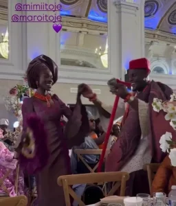 Maro Itoje Weds in a Vibrant London Nigerian Ceremony